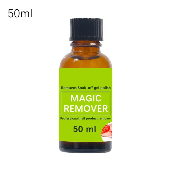 1 pièces 50ml dissolvant magique dissolvant de vernis à ongles Gel vernis à ongles retrait rapide UV