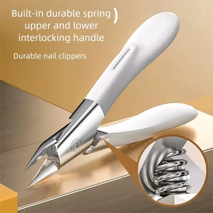 1 pièce Coupe-ongles super tranchant spécial pour les rainures des ongles