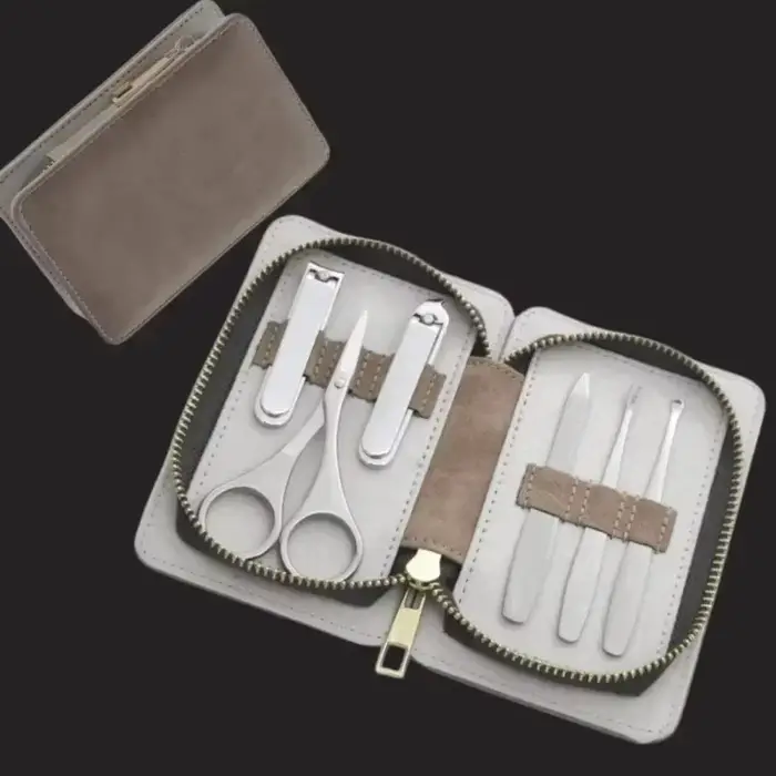 Ensemble de manucure Morandi gris TopGrade