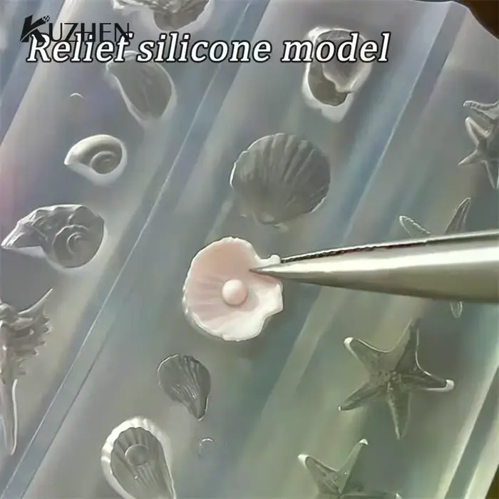 Moule en Silicone thème coquille de mer d'été