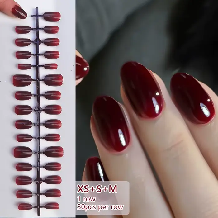 Faux ongles en acrylique sans colle