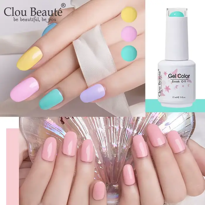 Clou miles-Verhéritage à Ongles en Gel Hybride Semi Continu