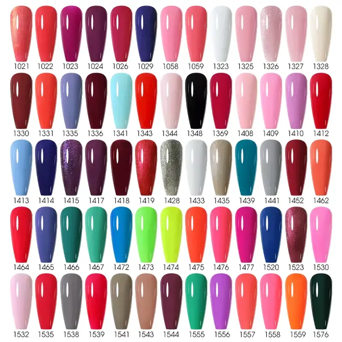 NAILCO Vernis à Ongles Gel 15ml Couleur Rouge Rose Estival