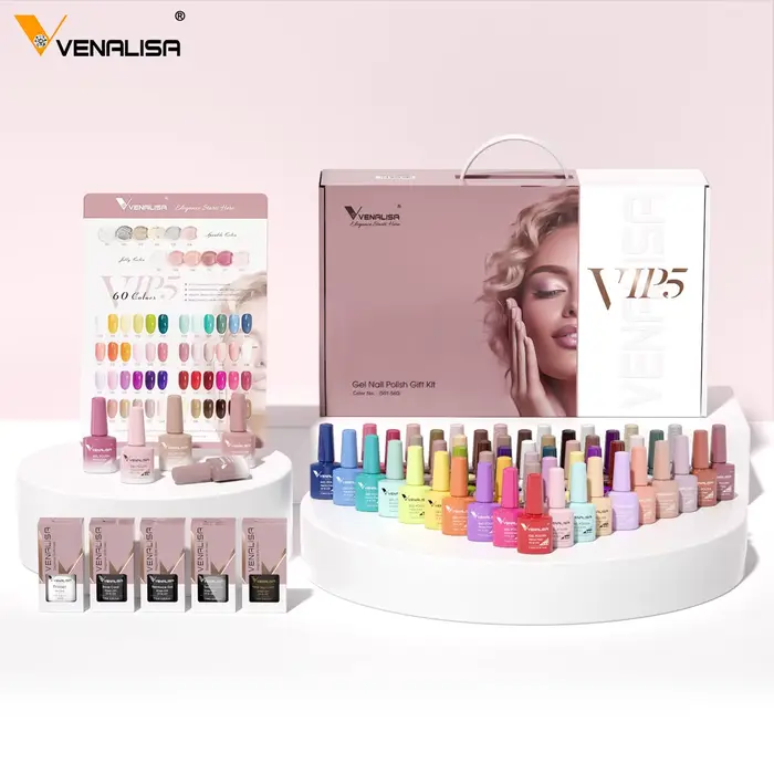 VENALCrawVIP5-Kit de Verhéritage à Ongles Gel Professionnel