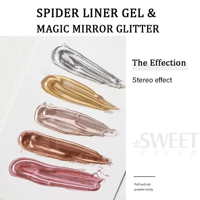 Vernis à ongles Gel araignée Semi-solide