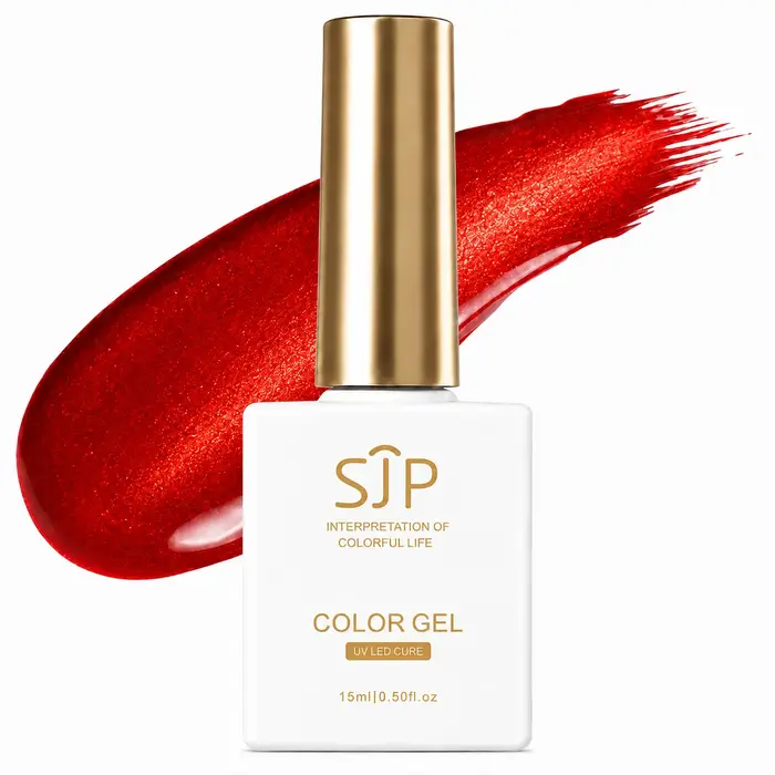 Gel magnétique pour ongles œil de chat rouge