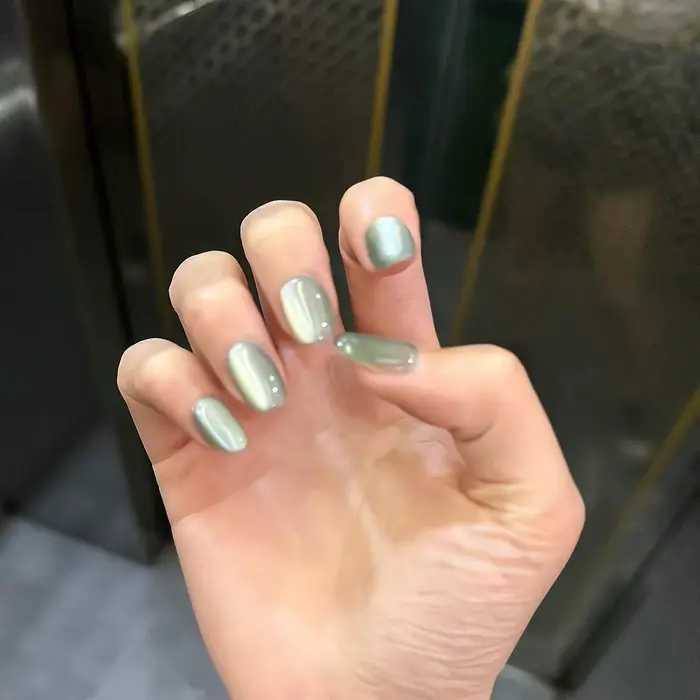 Presse sur les ongles cercueil de luxe faux