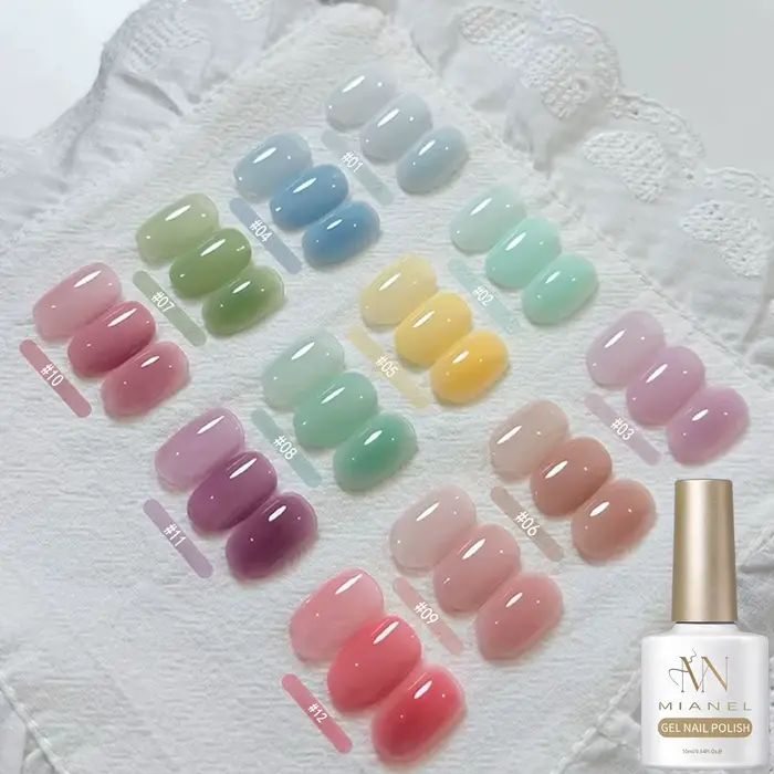 MIANEL 2026 Printemps-Été – Vernis à Ongles Tendance : Bleu
