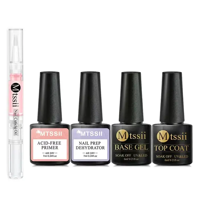 Kit Complet de 5 Pièces pour Ongles : Gel