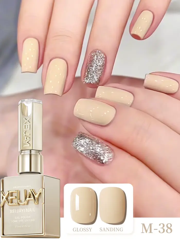1Pc 15ML blanc laiteux pur vernis à ongles Gel ajouter Semi-Permanent tremper UV LED Construction Ge