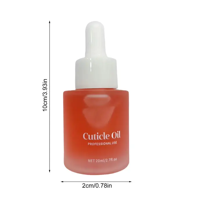 Huile pour cuticules et traitements des ongles, 20ml, Anti-bord, revitalisant pour la peau morte, no