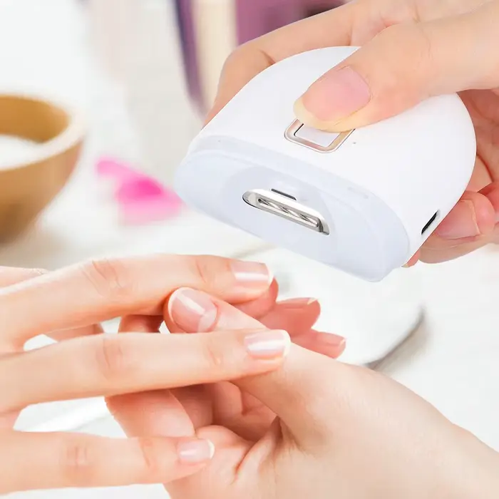 Coupe-ongles électrique automatique avec coupe-ongles léger, manucure pour soins de bébé, ciseaux po