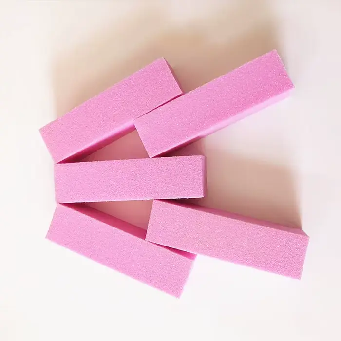 Rose Polissage Ponçage Fichiers Bloc Pédicure Manucure Soins Éponge Nail Art Tampon Grindig