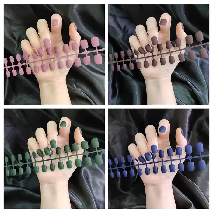 Ongles Courts et Simples pour Manucure