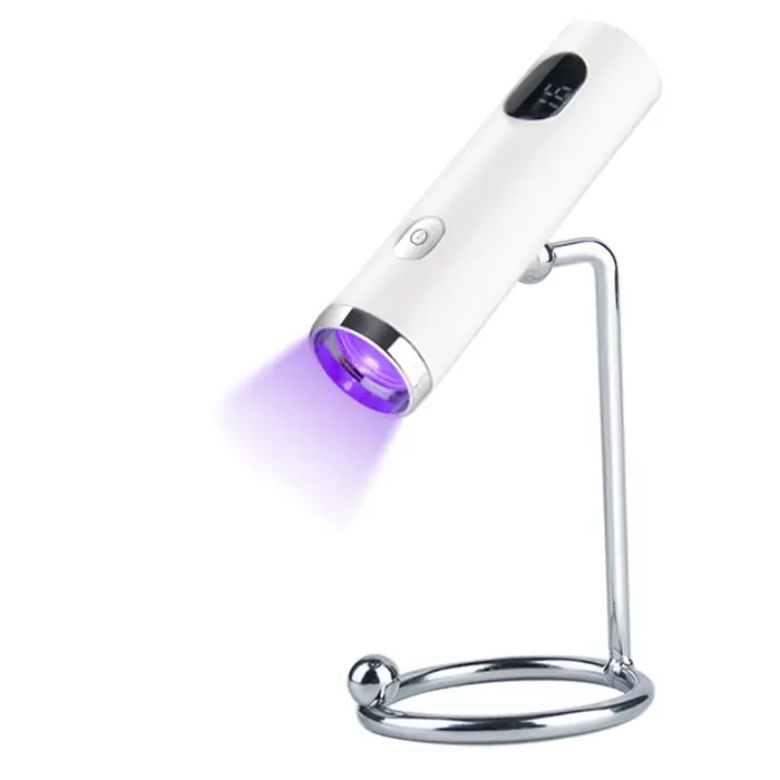 Nailpop lumière UV avec Stanp Mini lampe de traitement des ongles Portable Rechargeable sèche-ongles durcissement rapide