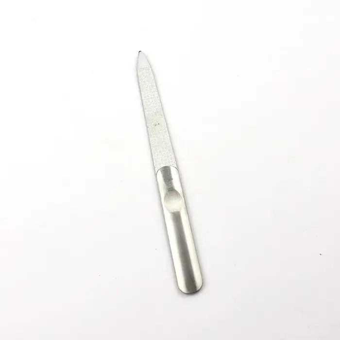 Lime à ongles en acier inoxydable pour pédicure