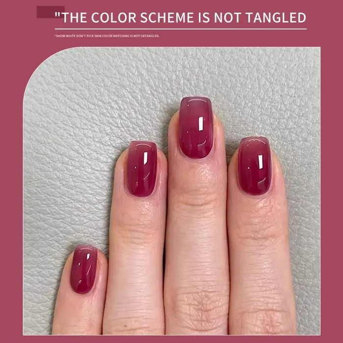 Vernis à ongles Gel nu d'été