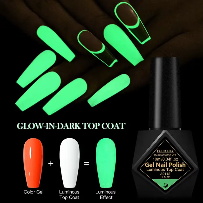 Vernis à ongles gel lumineux 10 ml