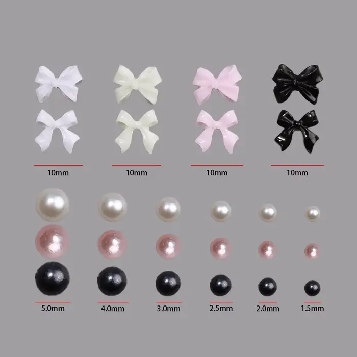 Breloques nœuds pour nail art