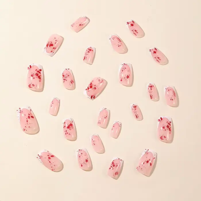 Faux ongles à presser carrés