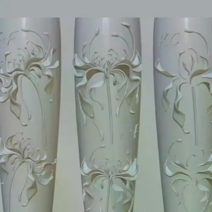 Moule en silicone 3D pour ongles
