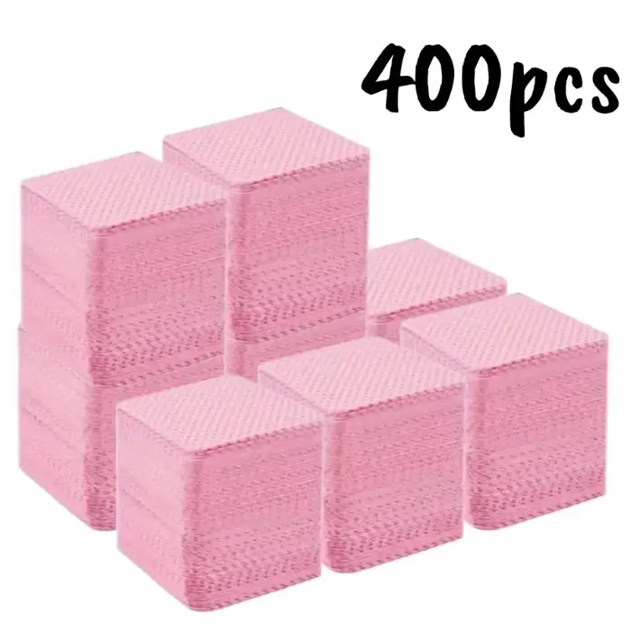 20/600 lingettes démaquillantes sans peluches pour ongles
