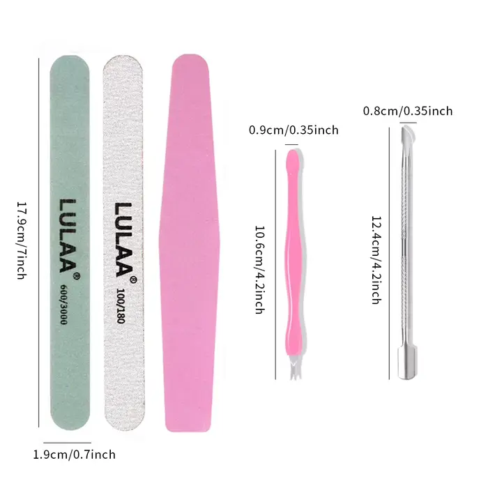 Kit d'outils professionnels pour ongles
