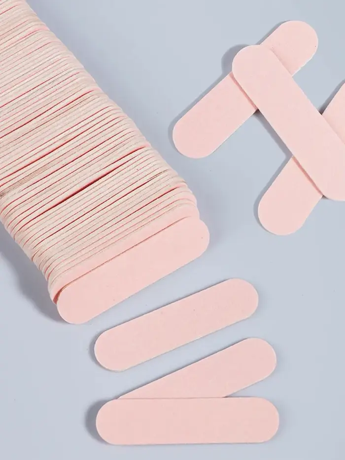 15 à 2000 pièces de mini-limes à ongles roses double face en émeri pour manucure