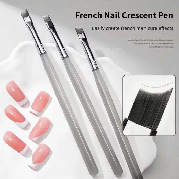 Ensemble de pinceaux professionnels pour Nail Art français