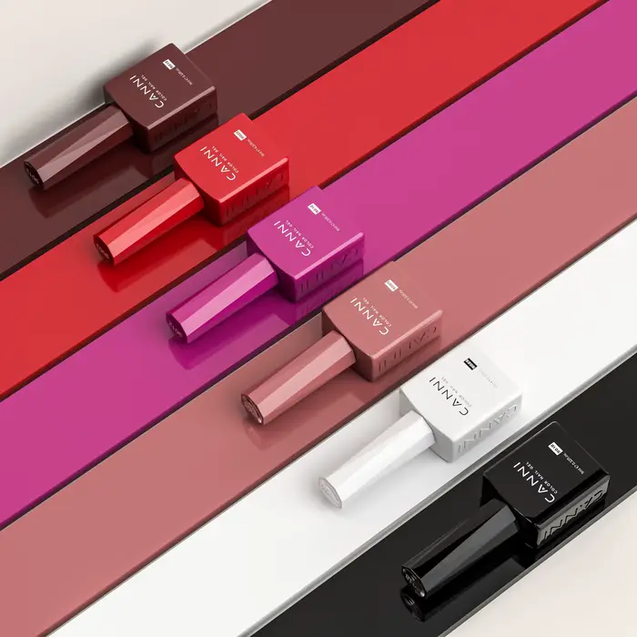 9ml CANNI HEMA/TPO gratuit couleur rose nu vernis à ongles couverture complète Semi Permanent longue tenue couche de