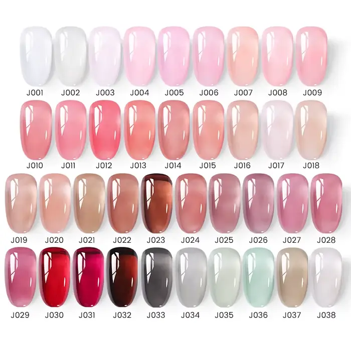 UR SUGAR 15ml Gel Polish Translucide Noir pour Ongles