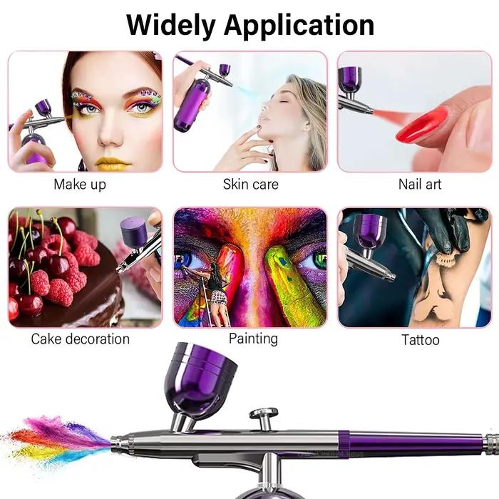 Aérographe à ongles avec compresseur