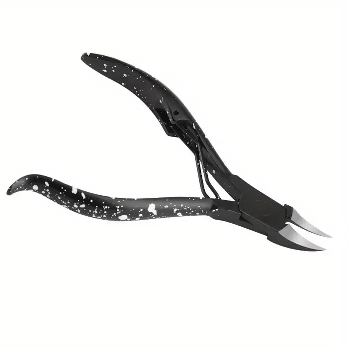 Pince à cuticules pour ongles incarnés noirs