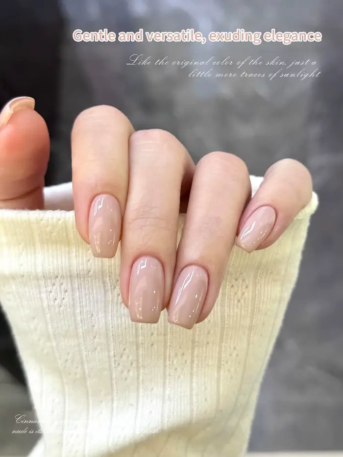 Vernis à ongles gel laiteux rose 10 ml