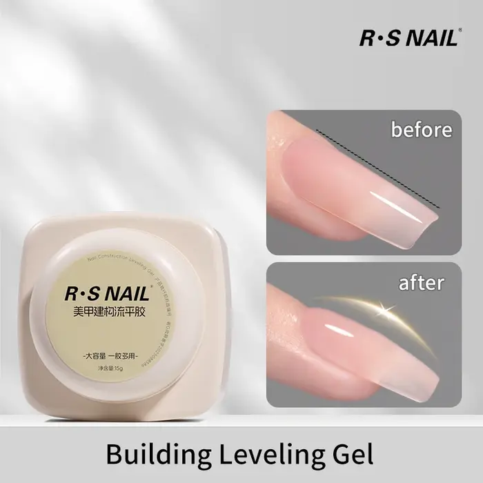 RSNAIL couche de finition de construction haute brillance Gel supérieur