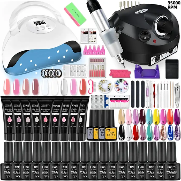Kit professionnel de vernis à ongles Gel