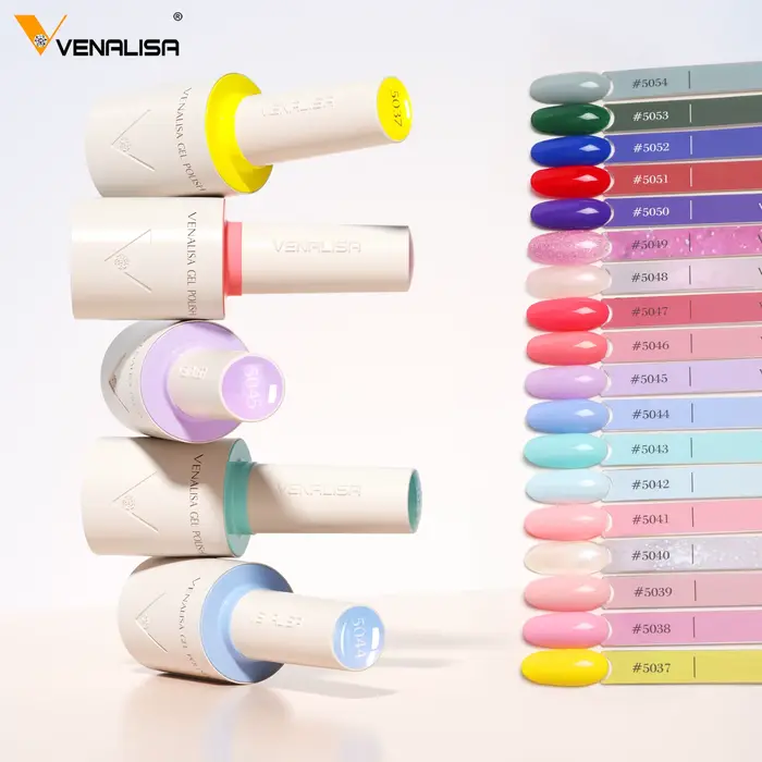 VENALISA 10ml vernis à ongles nouvelle formule végétalienne HEMA TPO gratuit translucide gelée nu Gel