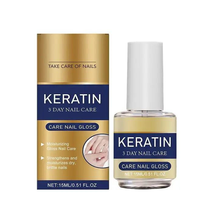 Huile nourrissante pour les ongles avec kératine