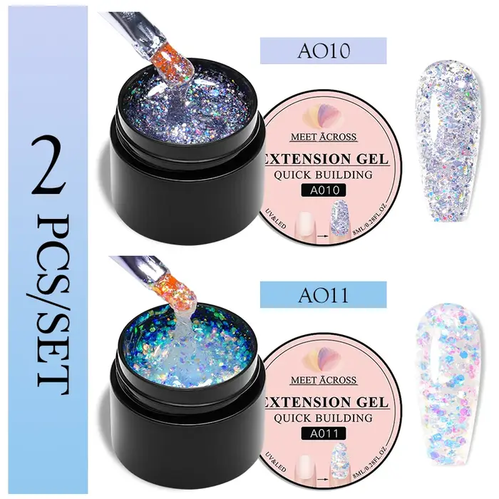 MEET ACROSS-Kit de Verhéritage à Ongles Gel UV