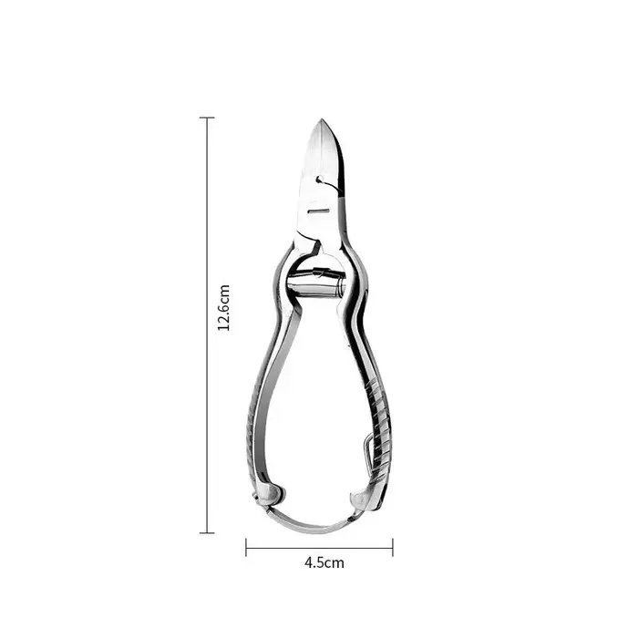 Pince à cuticules professionnelle pour manucure et pédicure, coupe-ongles, ciseaux à peaux mortes, o