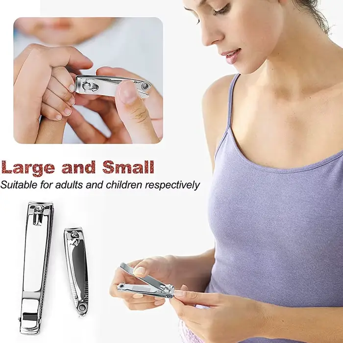 Coupe-ongles Premium tranchant et robuste en acier inoxydable, coupe-ongles et orteils, parfait, 1 p