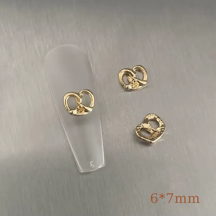 -Brezen Biscuits- Dessert amusant breloques pour ongles garder la régime accessoires de Nail Art all