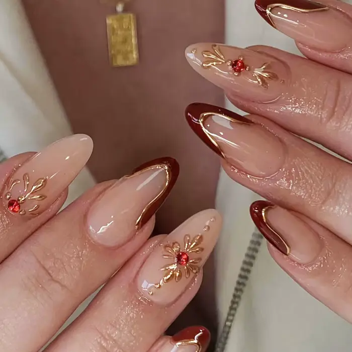 Faux ongles 3D pour femmes et filles