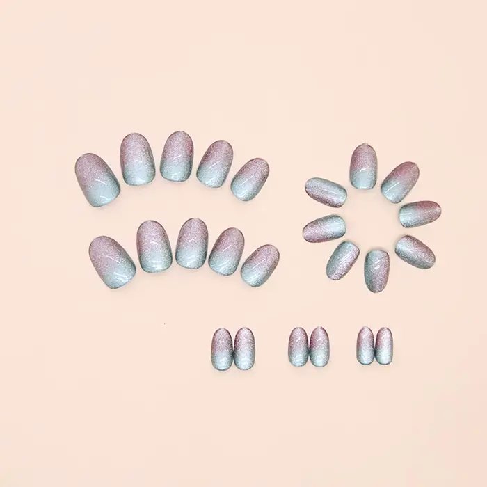 Faux ongles moyens pour femmes et filles