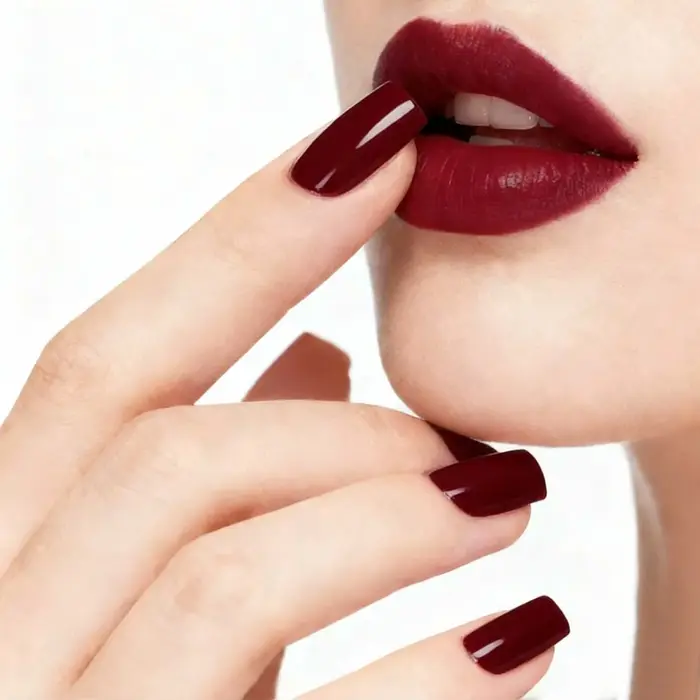 ARTAUG 24 pièces de faux ongles carrés de couleur unie, ongles artificiels réutilisables en acryliqu