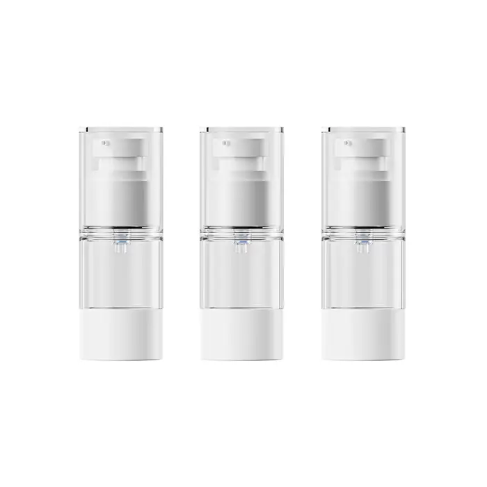 Bouteilles à pompe sans air, 3/5 paquets, cosmétiques sous vide, anti-fuite, brume, Spray, Lotion, T