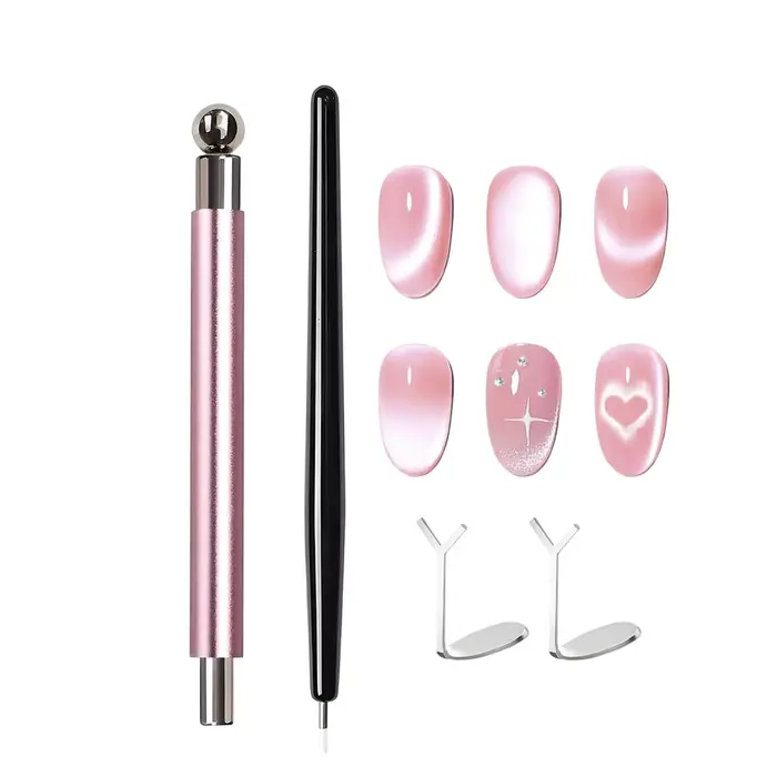 Kit magnétique pour nail art œil de chat