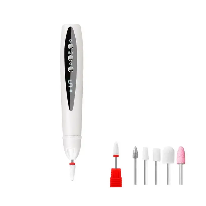Kit de ponçage électrique pour ongles, perceuse à ongles, équipement de meulage, fraise pour manucur