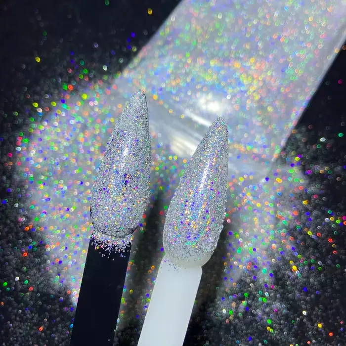 Poudre à paillettes pour ongles, phosphore lumineux d'halloween, 50G, résine époxy scintillante dans
