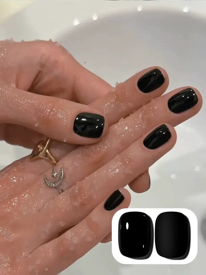 Vernis à ongles Gel noir pur